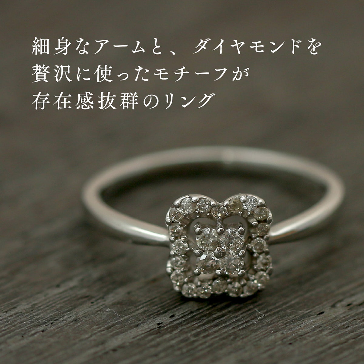 腕時計、アクセサリー レディースアクセサリー ダイヤモンド リング シルバー925 天然ダイヤ ファッションリング 日本 