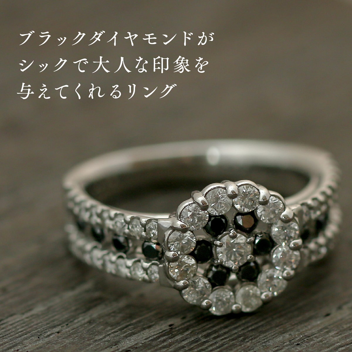 cococaru（ココカル） 指輪 ダイヤモンド リング レディース シンプル 