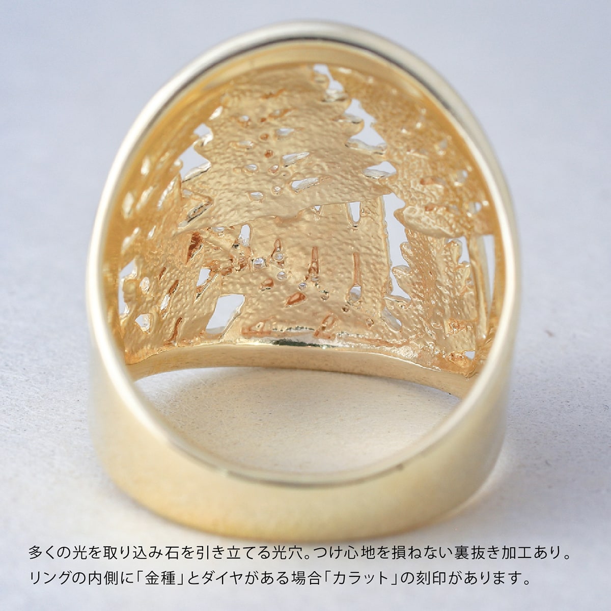 cococaru（ココカル） 指輪 ダイヤモンド リング レディース シンプル 