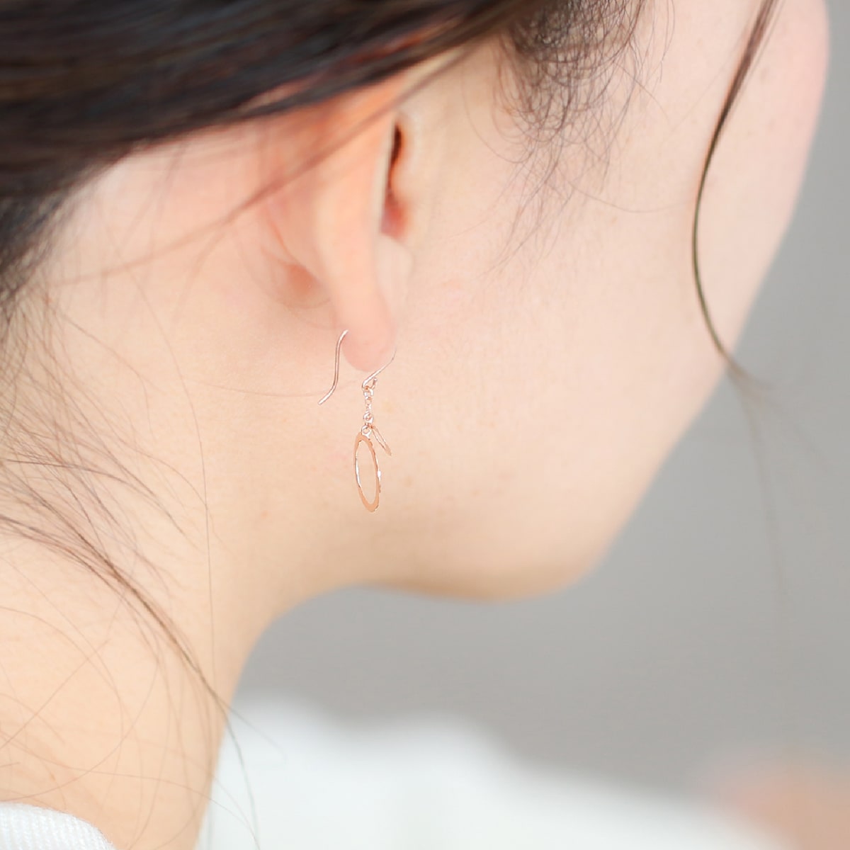 cococaru（ココカル） ピアス フックピアス k10 イエローゴールド
