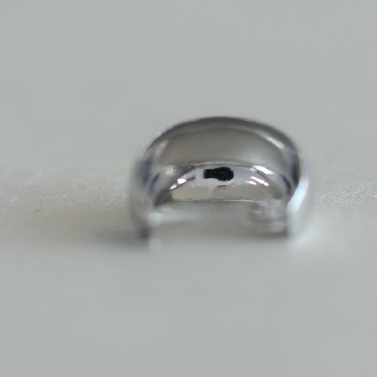 cococaru ピアス 月甲 フープピアス k10 イエローゴールド