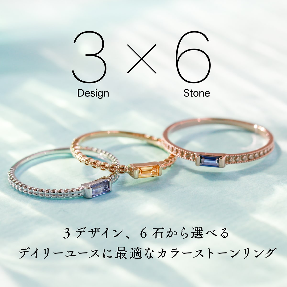 ココカル　K10　イエローゴールド　 ハーフエタニティリング k10 ダイヤモンド リング エタニティリング ダイヤ ハーフ