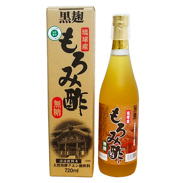 新品】 黒麹もろみ酢 無糖 720ml×6本 北琉 お酢飲料、飲む酢 | j