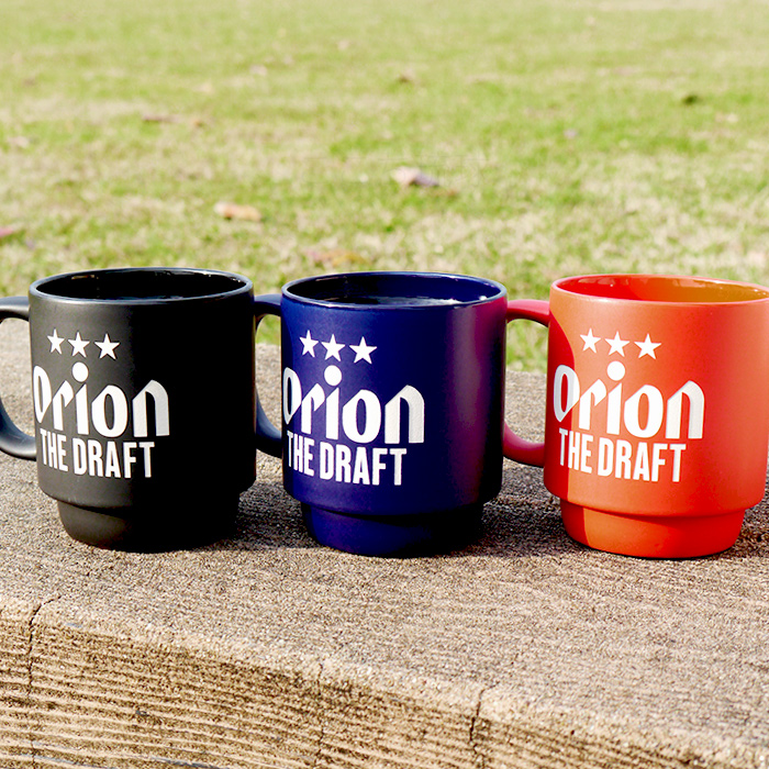 オリオンビール セラミックスタッキングマグ 3個セット /3色