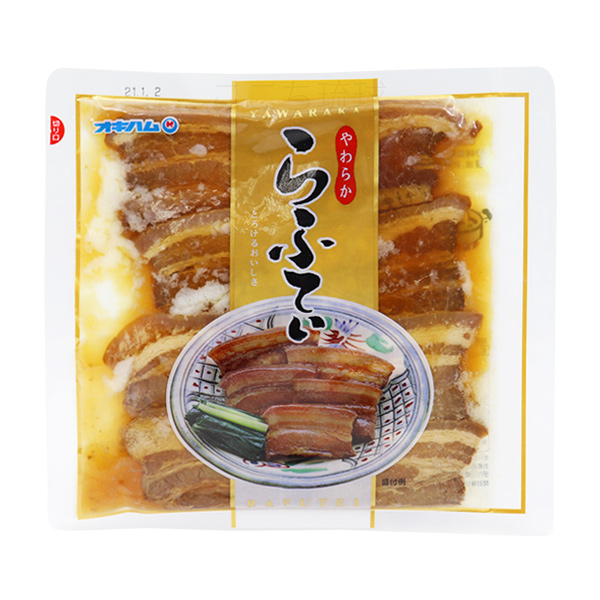 やわらか らふてぃ 270g×3袋 /オキハム ラフテー 沖縄風豚の角煮（M便） : 1777 : 沖縄お土産通販 ここち琉球 - 通販 -  Yahoo!ショッピング