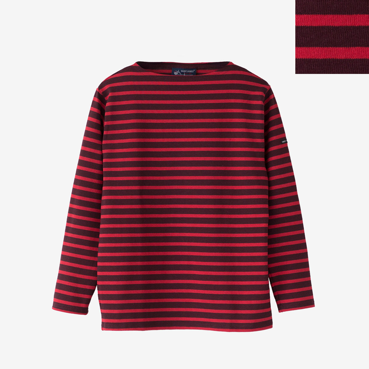 OUESSANT 日本正規品 セントジェームス ウエッソン 暖色ボーダー