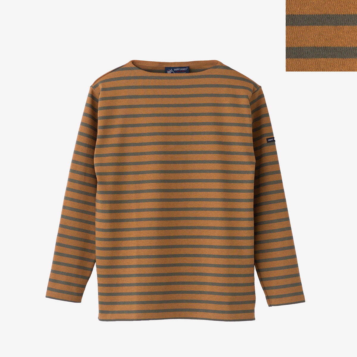 OUESSANT 日本正規品 セントジェームス ウエッソン 暖色ボーダー