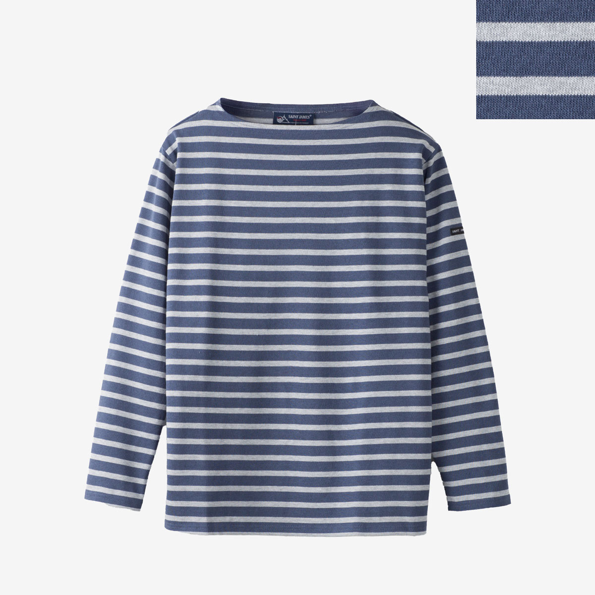 OUESSANT 日本正規品 セントジェームス ウエッソン 寒色ボーダー 