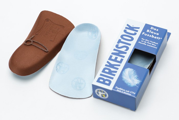 【着後レビューで 送料無料】 BIRKENSTOCK ビルケンシュトック ブルーフットベッド インソール シューケア・シューアクセサリー