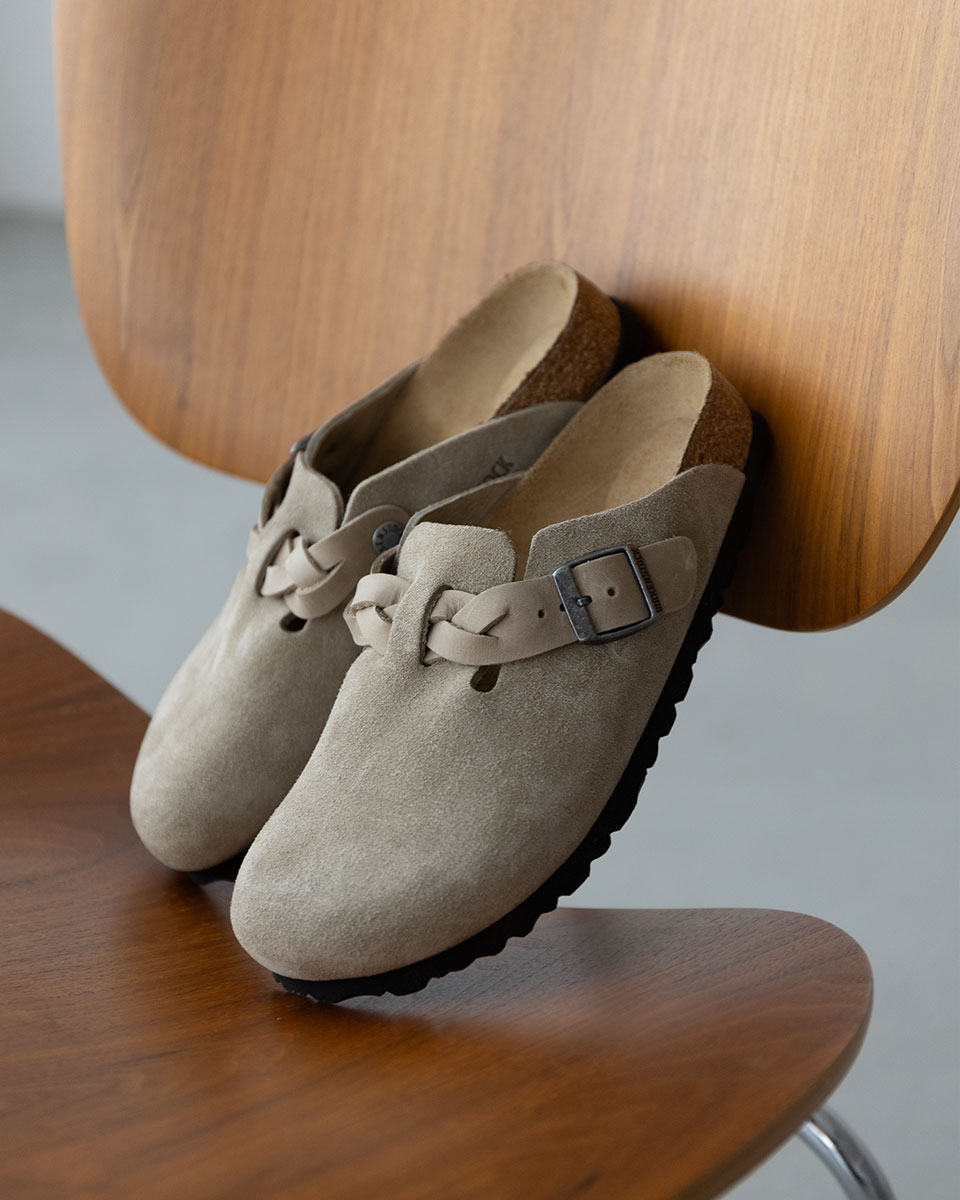 BIRKENSTOCK（ビルケンシュトック） ボストン ブレイデッド スエード