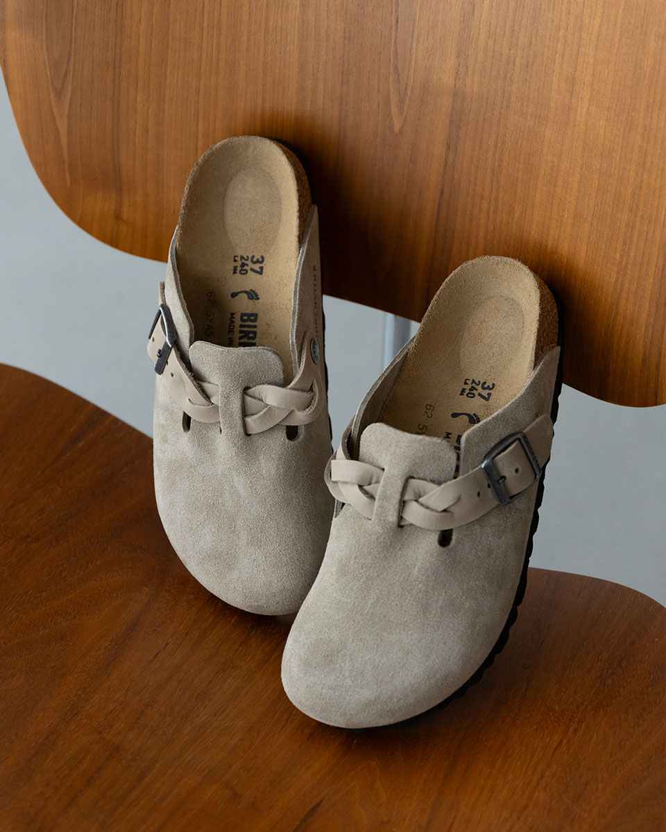 BIRKENSTOCK（ビルケンシュトック） ボストン ブレイデッド スエード