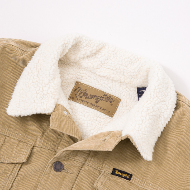 Wrangler（ラングラー） シェルパ ジャケット コーデュロイ ウィート