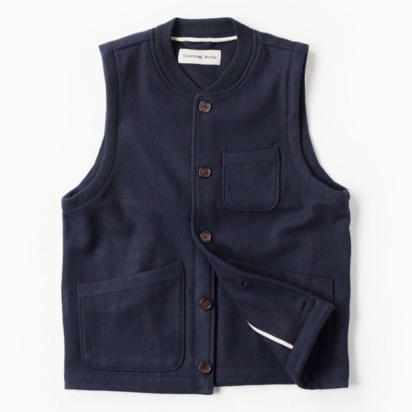 ユニバーサル ワークス チョア ウエストコート UNIVERSAL WORKS CHORE WAISTCOAT 15151 ウール メルトン ワーク  ベスト : uniworks-vest01 : ココチヤ - 通販 - Yahoo!ショッピング