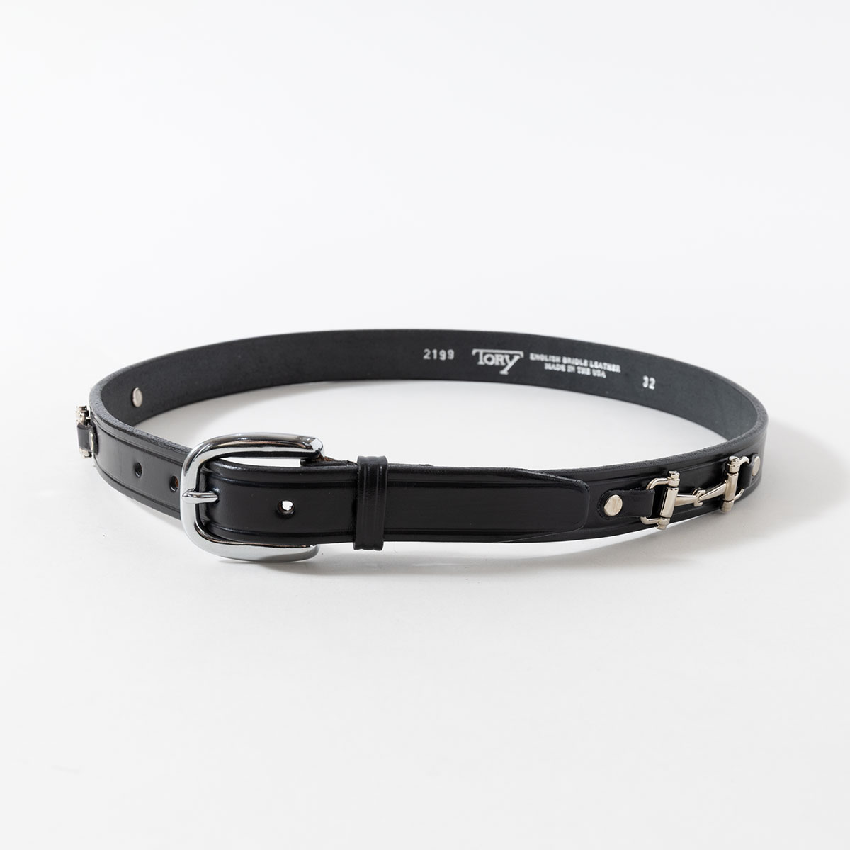 TORY LEATHER（トリーレザー） 1インチ ベルト ウィズ スナッフル