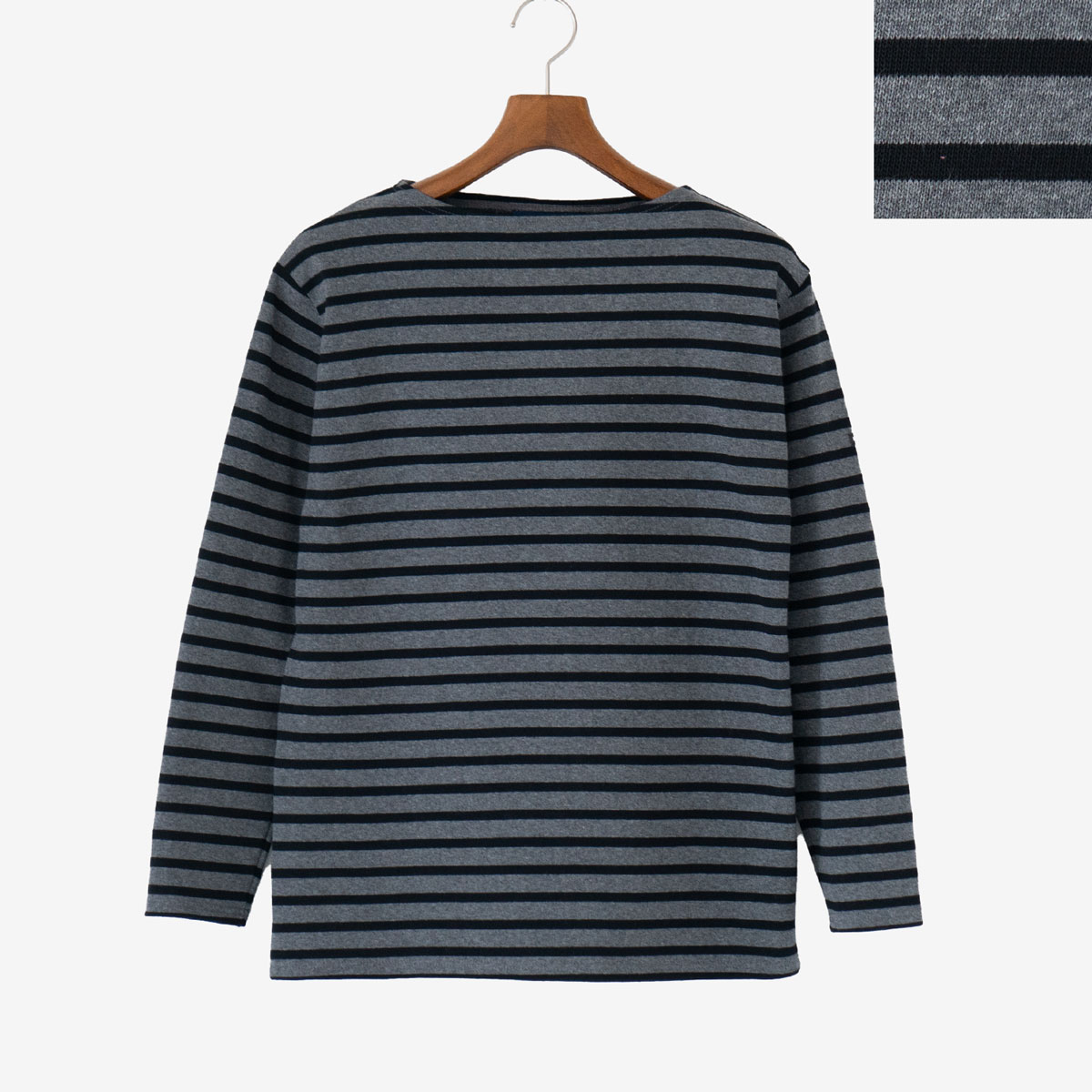 【FK】新品 saintjames セントジェームス T1 杢素材 ネイビ SAINT JAMES ( セントジェームス ) T1サイズ【 OUESSANT MELANGE SOLID
