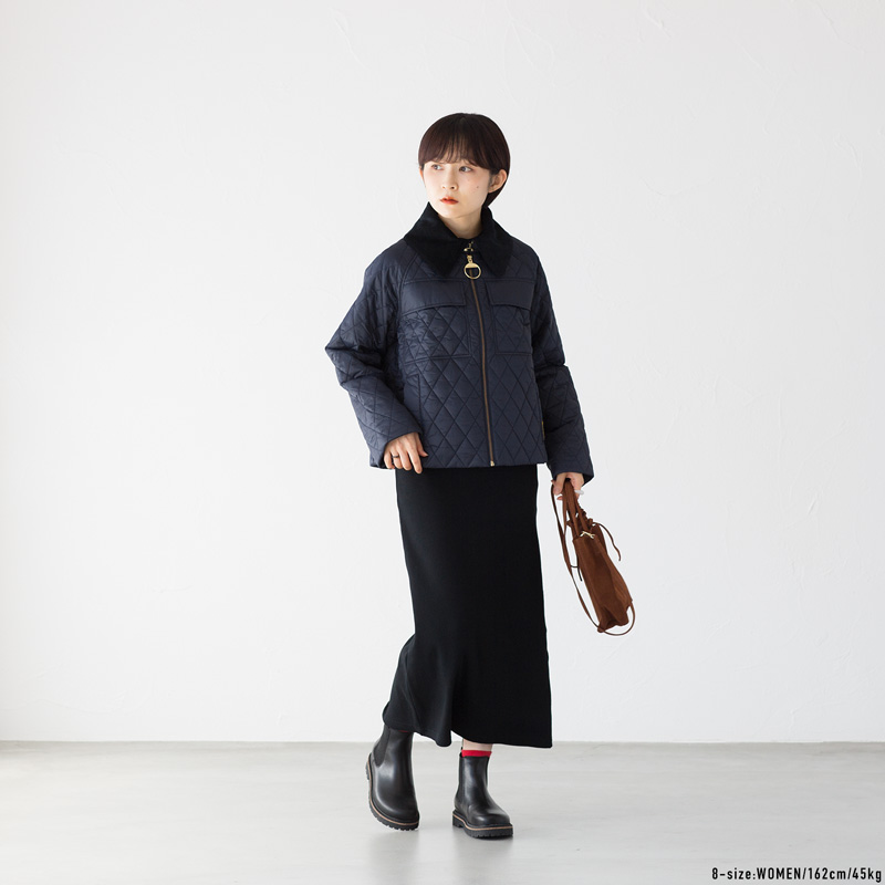 Barbour バブアー レディース キルティング ブルゾン LQU1750