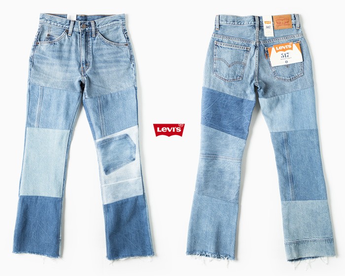 リーバイス レディース 517 ブーツカット オレンジタブ ミディアムユーズド 29953-0003 LEVI'S Orange Tab 517  BOOT CUT