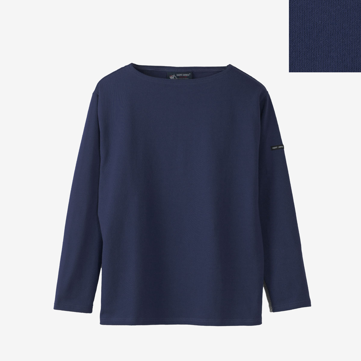 SAINT JAMES（セントジェームス） ウエッソン 無地 ソリッド 長袖 T