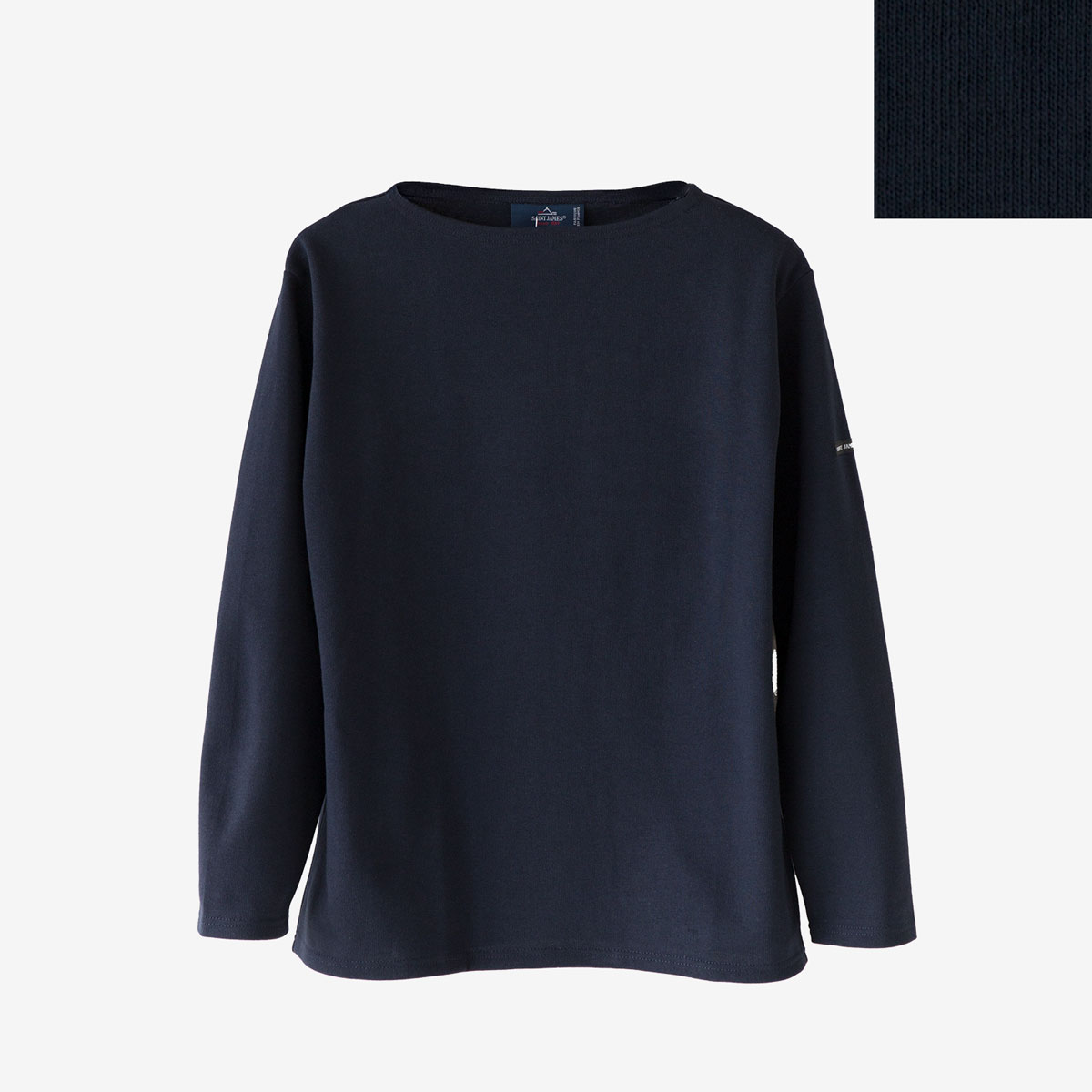 SAINT JAMES（セントジェームス） ウエッソン 無地 ソリッド 長袖 T