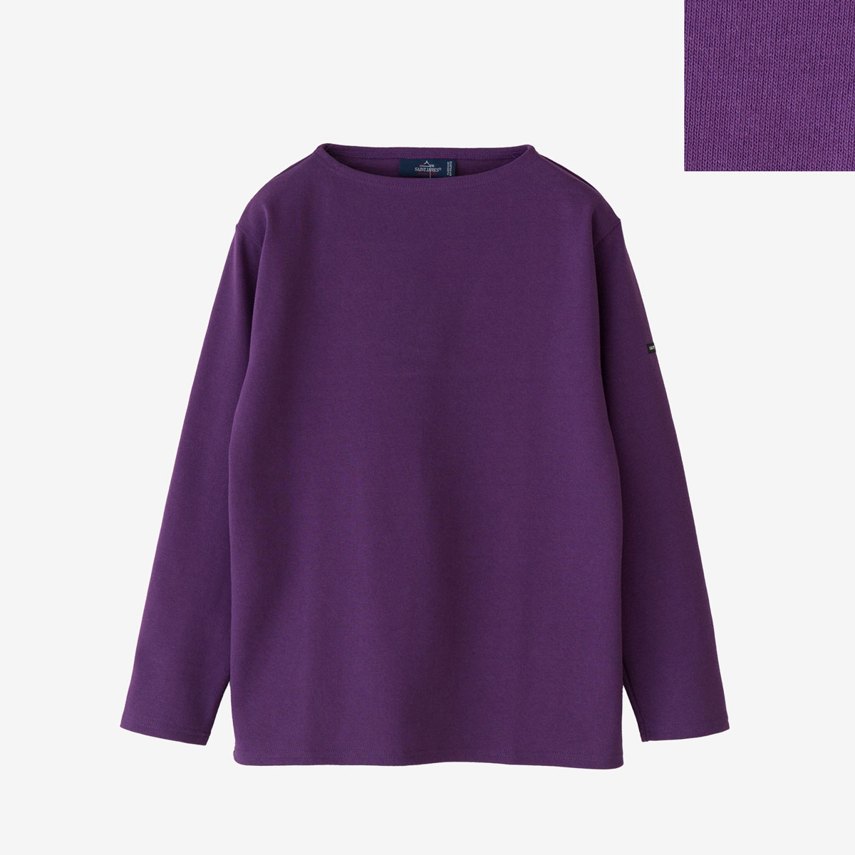 SAINT JAMES（セントジェームス） ウエッソン 無地 ソリッド 長袖 T