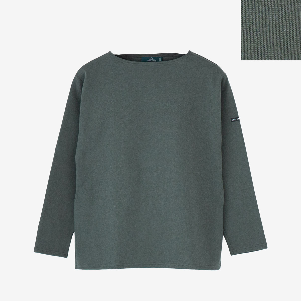 SAINT JAMES（セントジェームス） ウエッソン 無地 ソリッド 長袖 T
