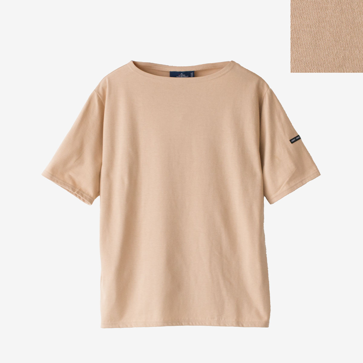 SAINT JAMES（セントジェームス） ピリアック 無地 ソリッド 半袖 T