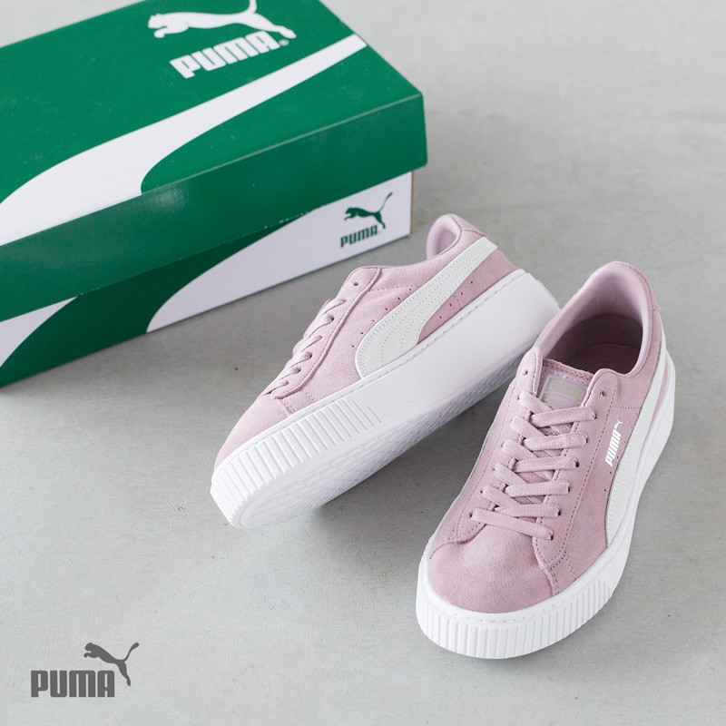 プーマ スウェード プラットフォーム ウィメンズ 366922-11 : ココチヤ