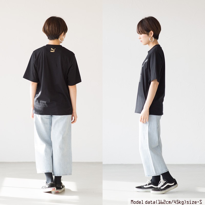 PUMA 40%OFF プーマ ビッグ ロゴ Tシャツ LUXE PACK SS 579080