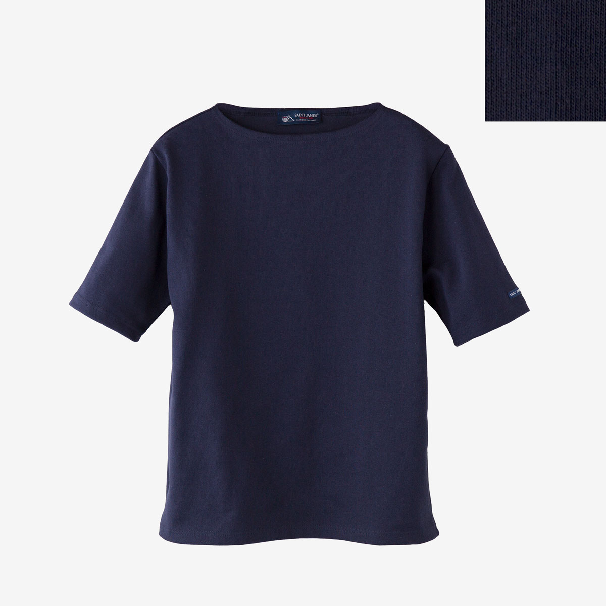 SAINT JAMES（セントジェームス） 日本正規品 ウエッソン 半袖 無地