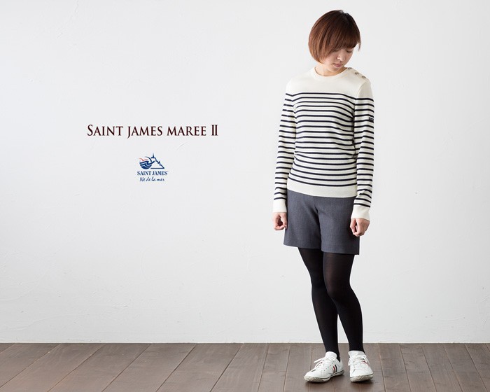 セントジェームス SAINT JAMES レディース 肩ボタン セーター MAREE2