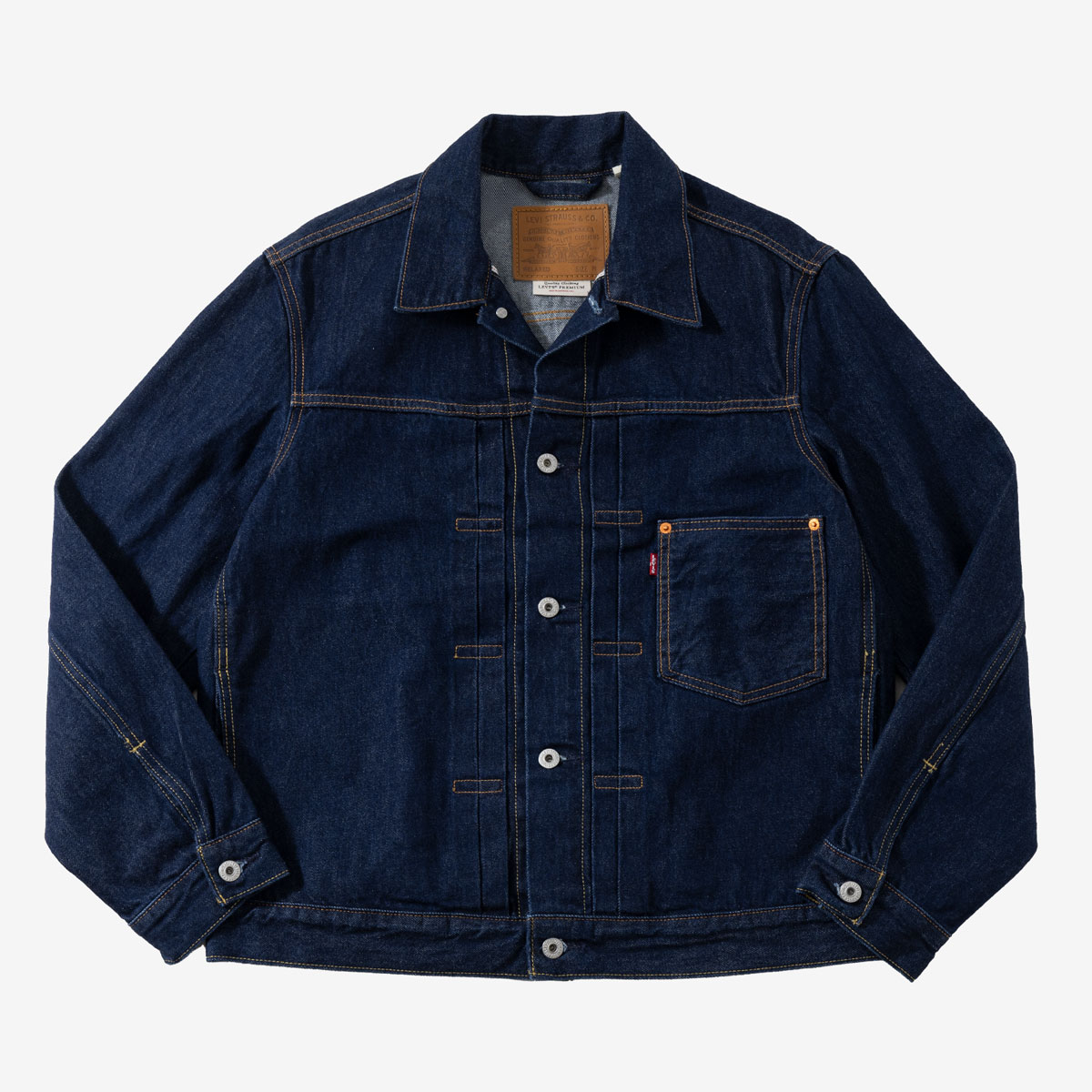 Levi's（リーバイス） Gジャン タイプ1 ファースト デニム トラッカー