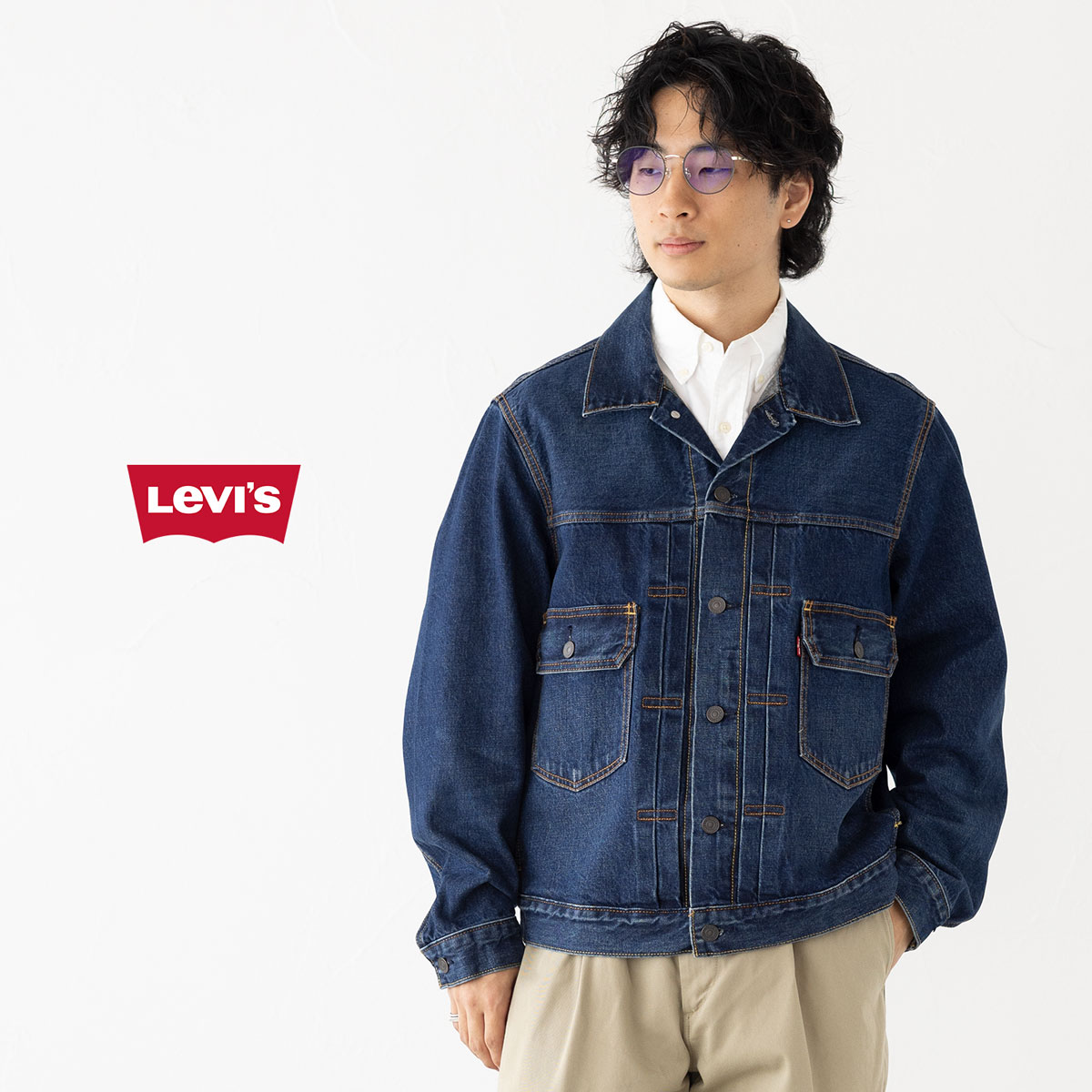 Levis PReMIUM リーバイス Gジャン タイプ2 セカンド デニム