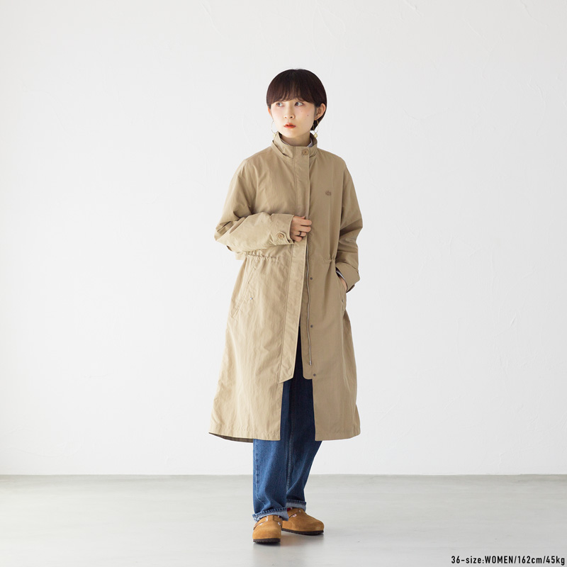 LACOSTE ラコステ 撥水ナイロン ミリタリーコート BF010J-99