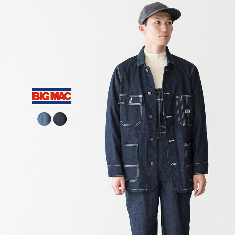 YAS55【US輸入】BIG MAC　オーバーオール【メンズ58×36】デニム 楽天市場】【 BIG MAC ビッグマック 】 DENIM OVERALL デニム