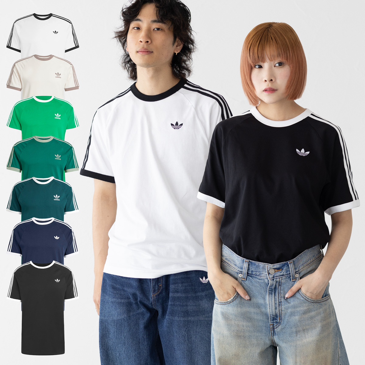 adidas Originals 【お一人様3枚まで】アディダス Tシャツ 3ストライプ