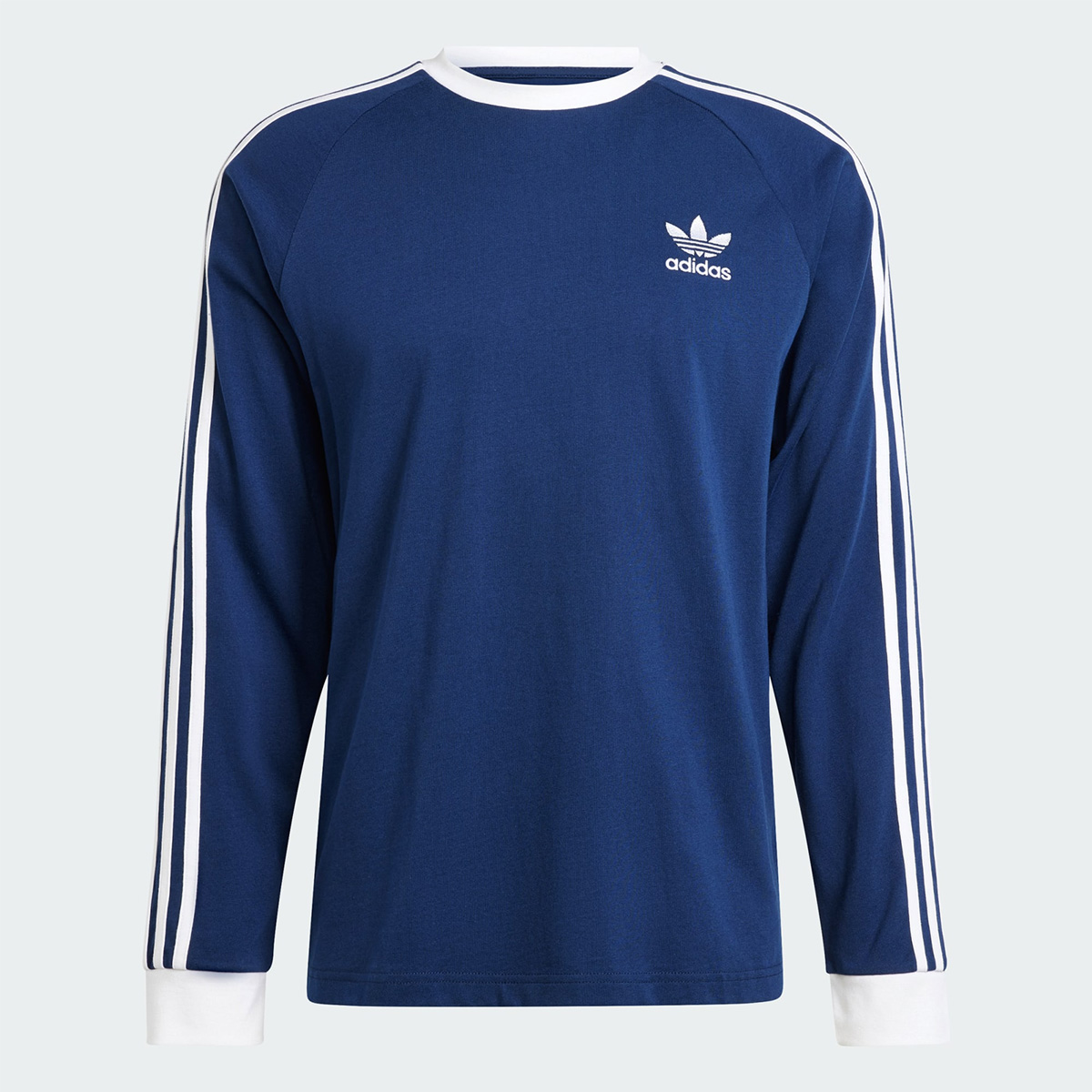 adidas ストライプシャツ UK M 黒 cocochiya_adi-3stripe-ls-tee