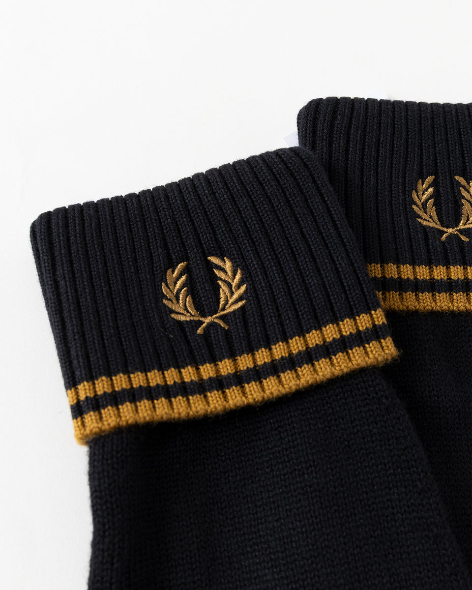 FRED PERRY（フレッドペリー） 手袋 ツイン ティップド メリノ ウール