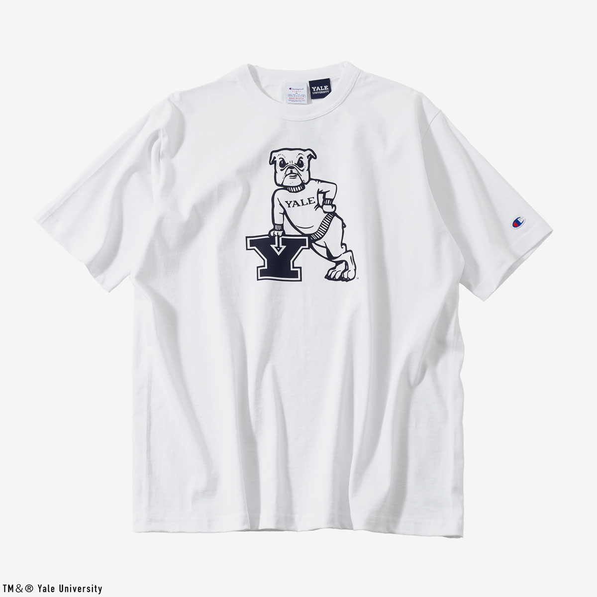 MADE IN USA（Champion） チャンピオン T1011 YALE 大学公認 Tシャツ