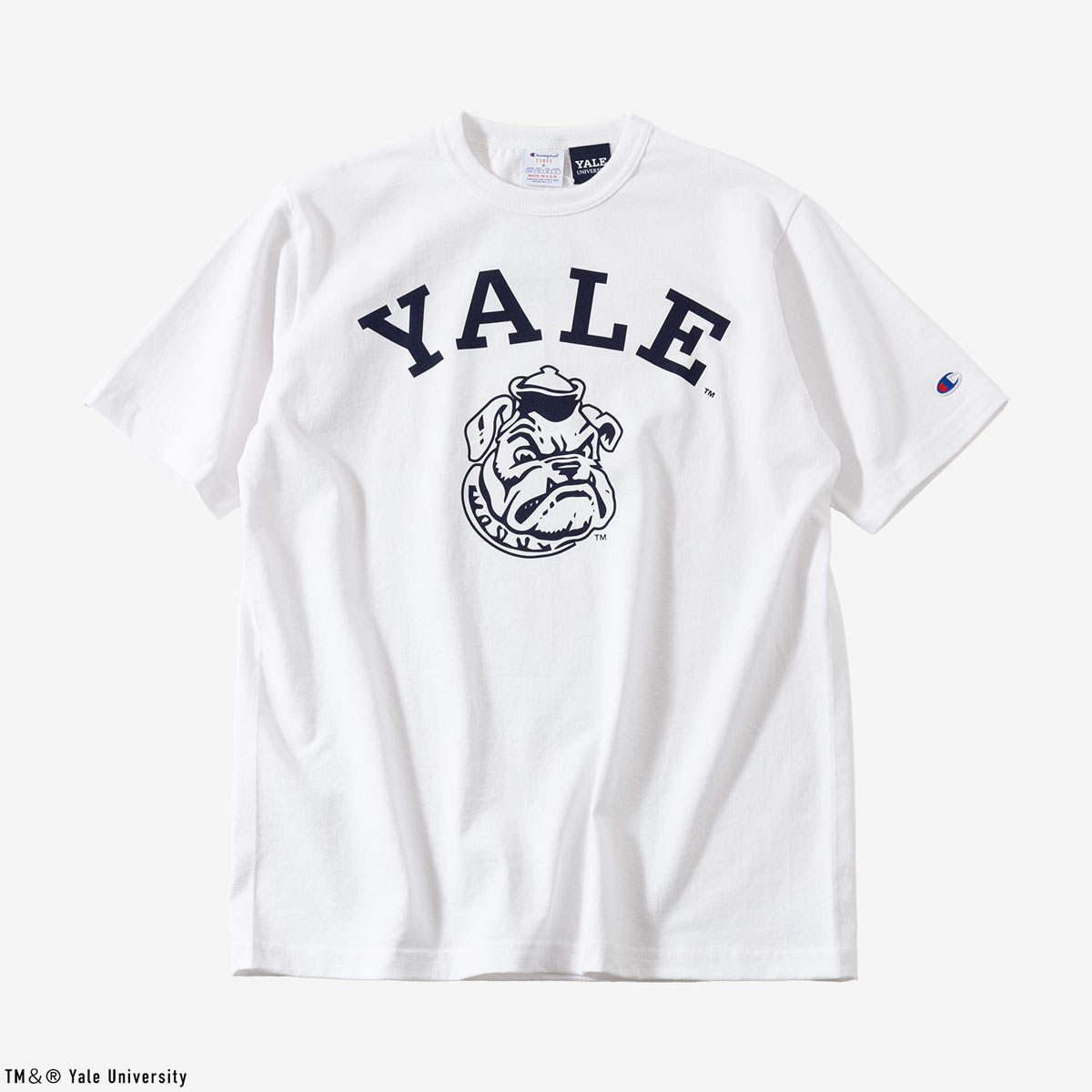 MADE IN USA（Champion） チャンピオン T1011 YALE 大学公認 Tシャツ