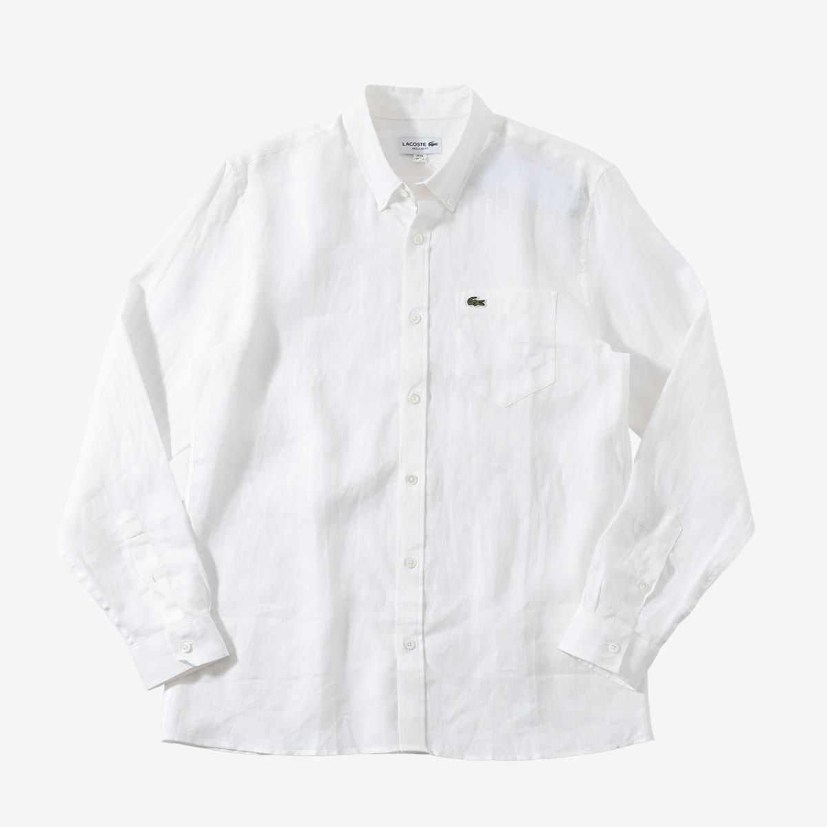 LACOSTE（ラコステ） リネン ボタンダウン シャツ CH5667/CH2188