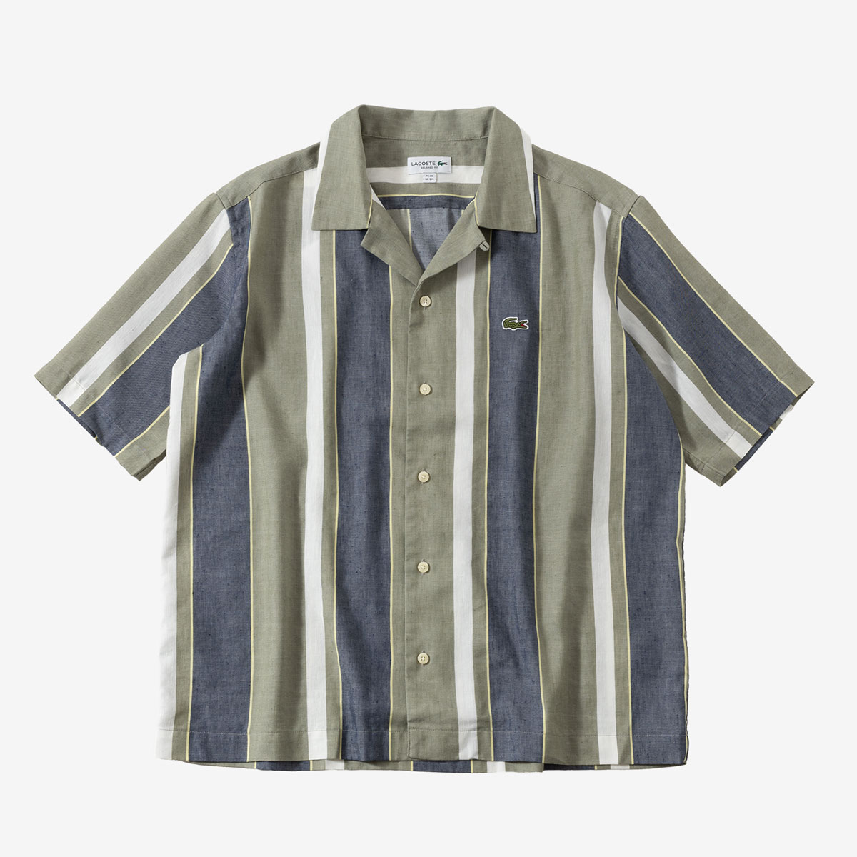 LACOSTE（ラコステ） リネンブレンド オープンカラーシャツ LACOSTE