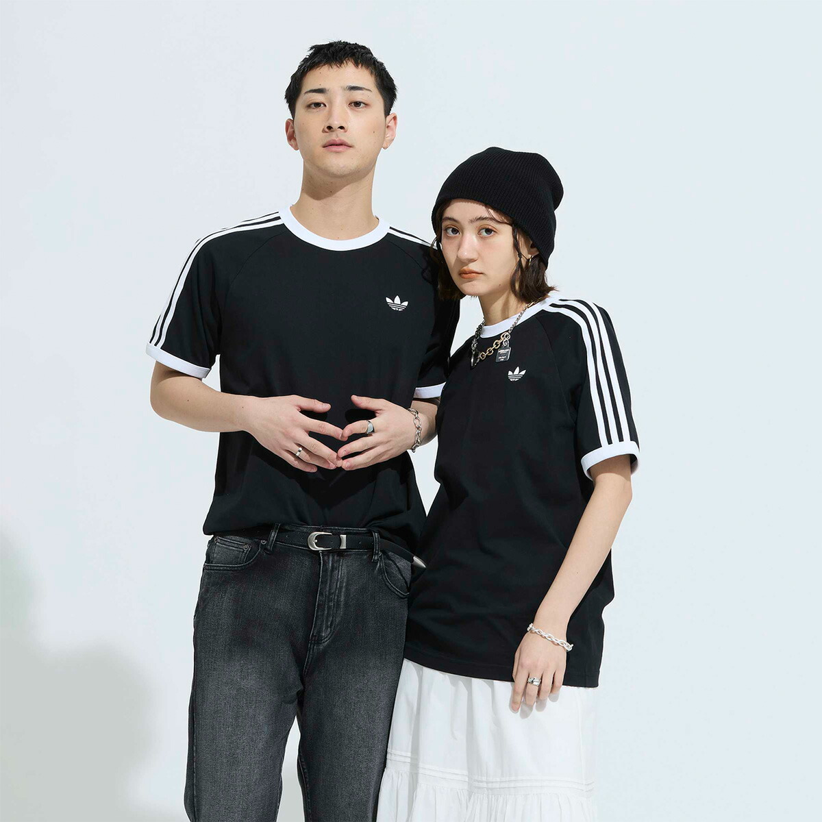 アディダス Tシャツ3点セット adidas Originals 【お一人様3枚まで】アディダス Tシャツ 3ストライプ