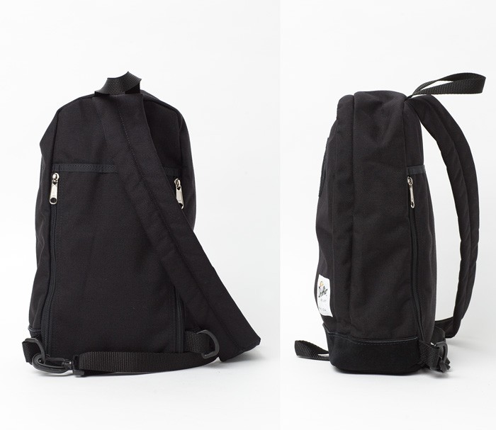 LGB バッグパック　ナイロン製　ブラック　ミニバッグ付き 40%OFF ドリフター プレイ パック 米国製 コーデュラナイロン