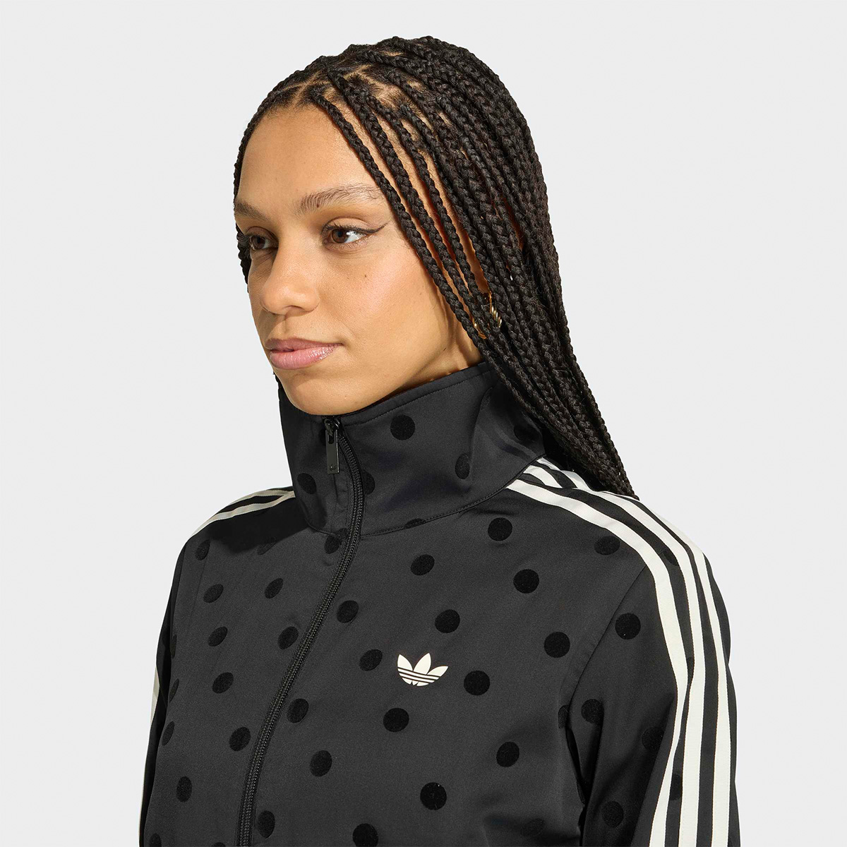 adidas Originals アディダス サテン ポルカドット TT トラックトップ
