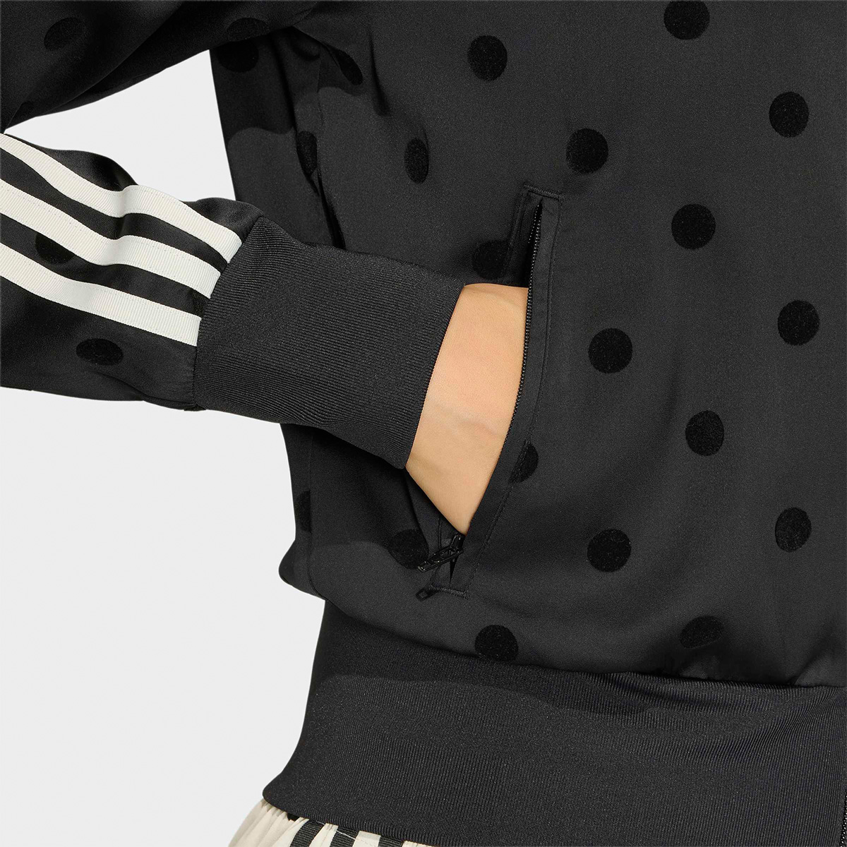 adidas Originals アディダス ジャージ 上下組 サテン ポルカドット