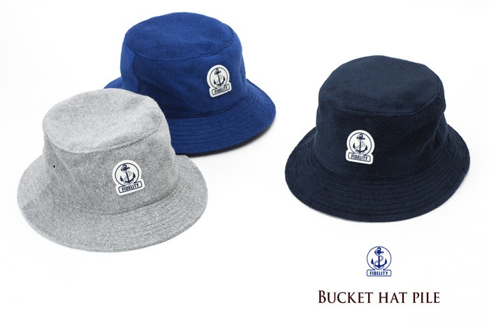FIDELITY（フィデリティ） 帽子 バケットハット パイル BUCKET HAT