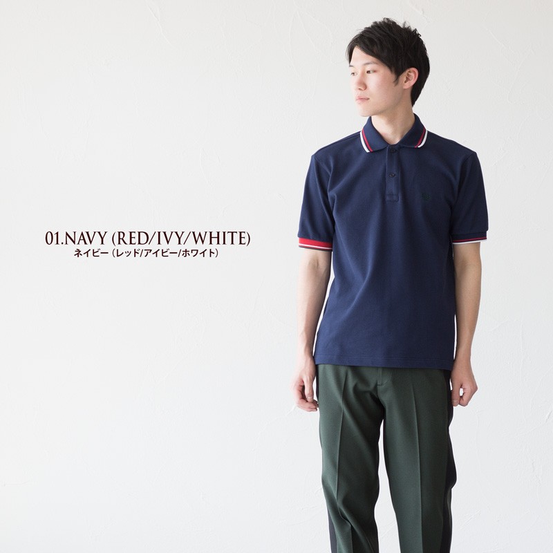 FRED PERRY フレッドペリー 日本製 ポロシャツ F1755 クレイジー