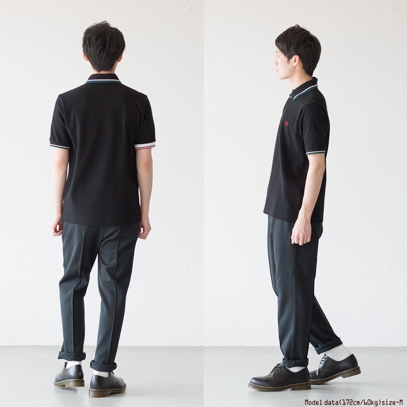 FRED PERRY フレッドペリー 日本製 ポロシャツ F1755 クレイジー