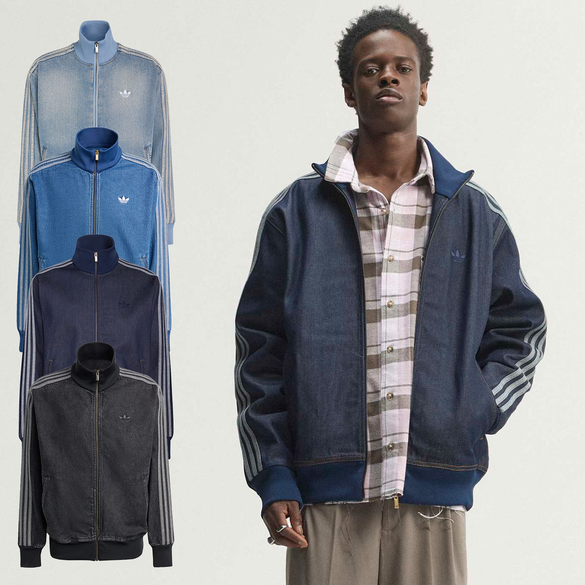 adidas Originals アディダス アディカラー デニム ファイヤーバード