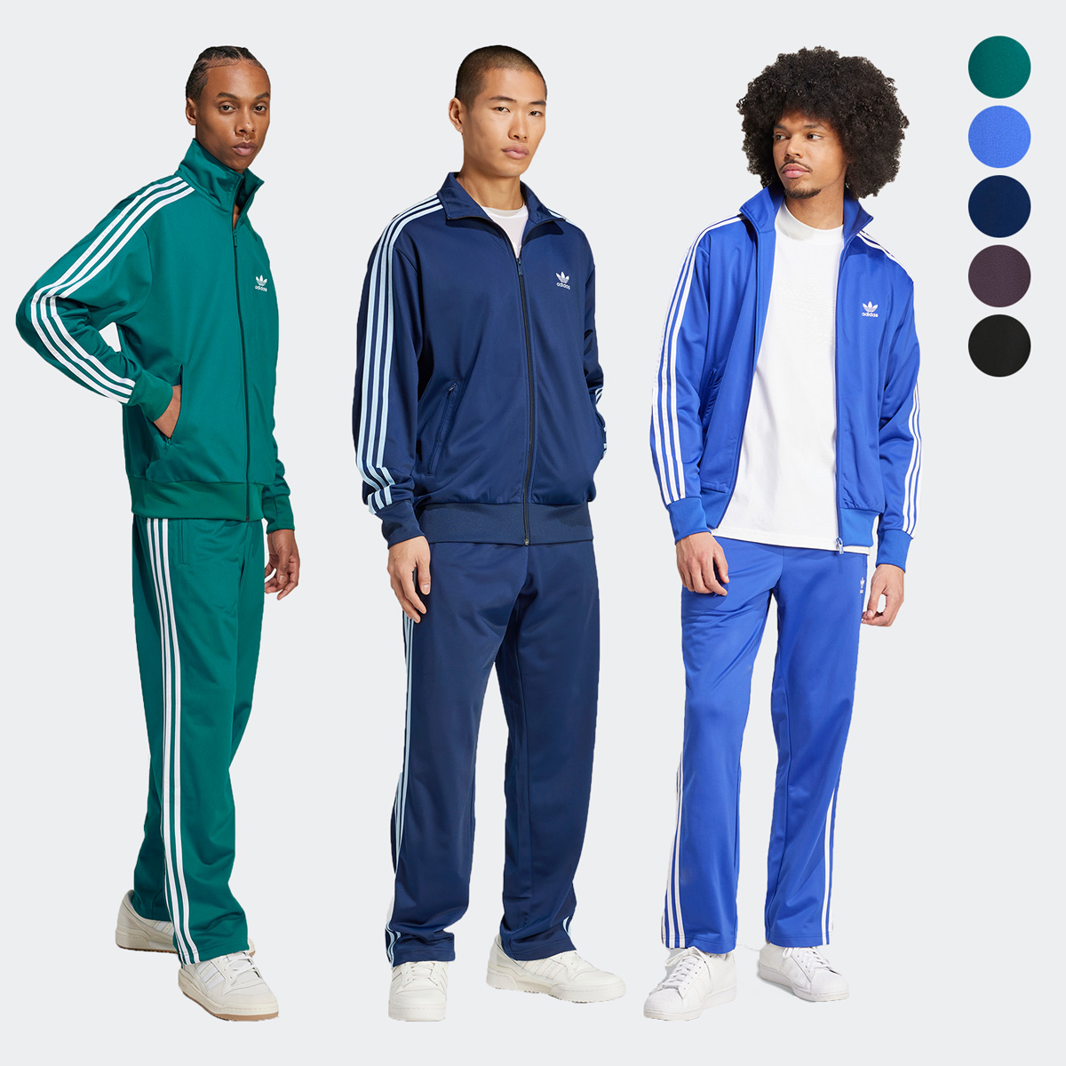 アディダス ジャージ 上下組 ファイヤーバード トラックトップ FWE48 トラックパンツ FWE47 2024モデル adidas  Originals メンズ レディース